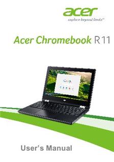 Acer Chromebook R11 manual. Camera Instructions.